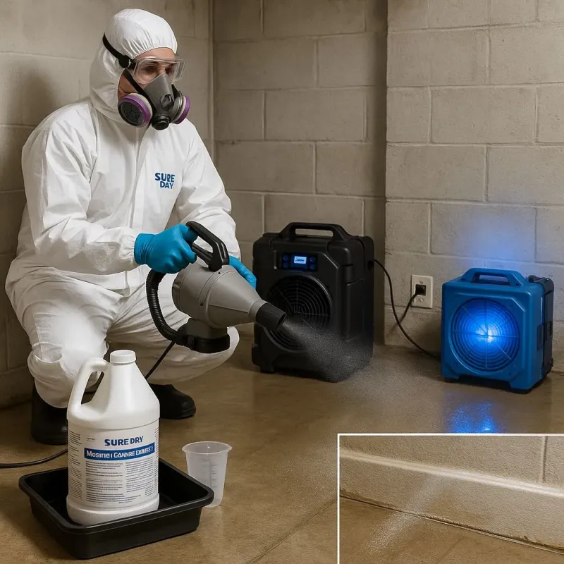 Sanitization and Odor Removal process in San Diego, CA