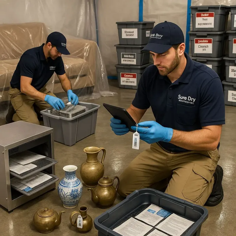 Content Protection and Restoration process in San Diego, CA
