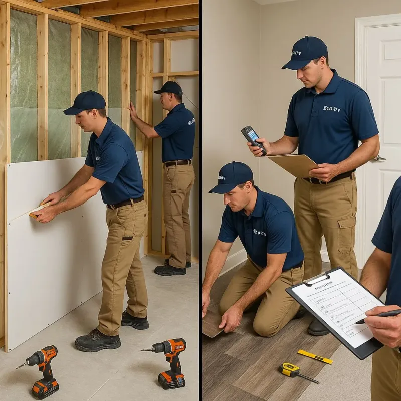 Repairs and Reconstruction process in San Diego, CA