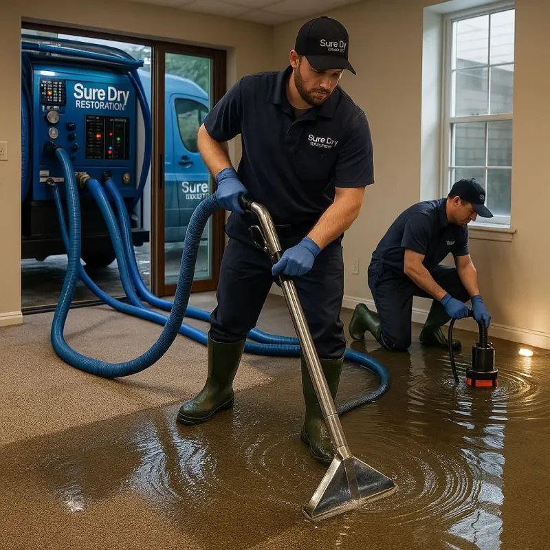 Water Extraction and Removal process in San Diego, CA